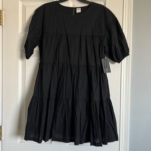 Melrose And Market Black Mini Dress. Brand New